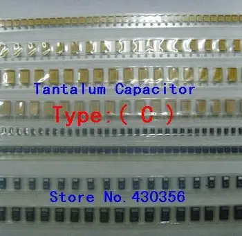 10PCS Tantal Kondenzátor 6032 Typ:C 106 10UF 35V