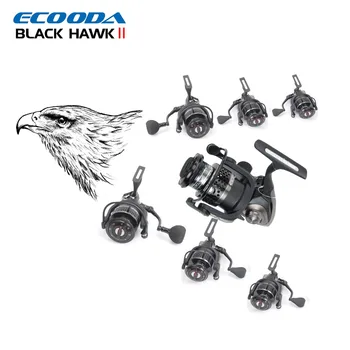 ECOODA Black Hawk II 1500-5000 Kovové Cievky Spinning Rybárske Navijaky Slané/Sladkovodné Loď Rock Basy Láka Stávkovanie Fishing Cievky