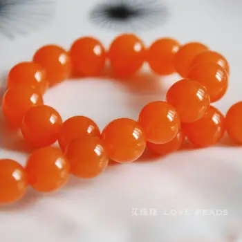 Prírodné orange chalcedony 4-12mm kolo voľné perličiek náramok, náušnice, náhrdelník, takže šperky plavidlá zistenia ručné materiálov