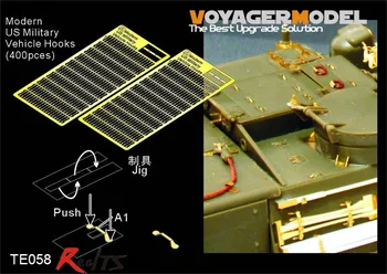 RealTS Voyager TE058 1/35 Moderné AMERICKÉ Vojenské Vozidlo Háčiky(400pces) (GP)