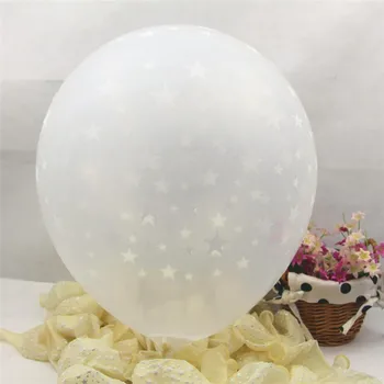 10pcs/veľa 12inch Jasné Hviezdy Romantický Pearl Latexový Balón Hélium Transparentné Vzduchu Ples Svadobné Dekorácie Narodeninovej Party Dodávky