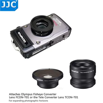JJC 40.5 mm Filter Závitom Adaptér Objektívu Krúžok Trubice Pre Olympus Tough TG-1 TG-2 TG-3 TG-4 Kamery FCON-T01 TCON-T01 Nahrádza CLA-T01