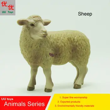 Horúce hračky:Ovce, simulácia modelu Zvierat deti hračky pre deti, vzdelávacie rekvizity