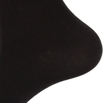 Match-Up Ponožky Nové štýly mužov Black Business Bavlnené ponožky Svadobné ponožky (6Pairs) US veľkosť (7.5-12)