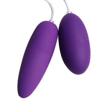 20 Frekvencia Dvojité Vibračné Vajíčko Duálne Vibrácie USB Spoplatnené Vaginálne Loptu Klitoris Vibrátor Sexuálne Hračky pre Ženy, Dospelých Produkty