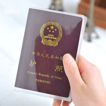 Silikónový transparentný nepremokavé nečistoty ID držiteľov Karty pas kryt vizitky, kreditné karty, banky, držiteľov karty Úložné Vaky