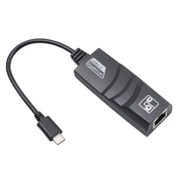 KuWfi Typ C do RJ45 LAN Sieťové Karty Reverzibilné USB 3.1 Rozhranie USB (- C) RJ45 100/1000Mbps Ethernet LAN Sieťový Adaptér
