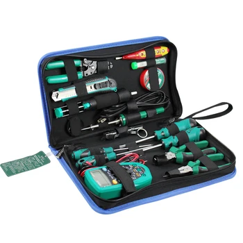 Domácnosti Tool Kit Telekomunikácie Multimeter Elektrickú Žehličku Elektronický Nástroj Údržby Sady