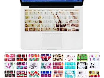 HRH Módny Vzor Dizajn Silikónové NÁS Kryt Klávesnice Skin Protector Ochranná Fólia pre Apple Macbook Air 11.6 palce A1465/A1370