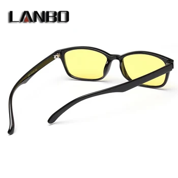 Anti Blue Ray Okuliare Počítač Okuliare UV400 módne okuliare s čírymi žltý povlak Šošoviek Okuliarov, Rámov Mužov Okuliare 3028