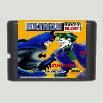 Batman: Revenge of the joker (Batman 3) 16 bit SEGA MD Hra Karty Pre Sega Mega Drive Pre Genesis