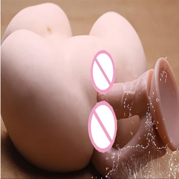 Nepremokavé Dvojité dildo strapon umelé penisy s prísavkou realistické mäkké hračky umelý penis análny sex hračky pre ženy lesbičky