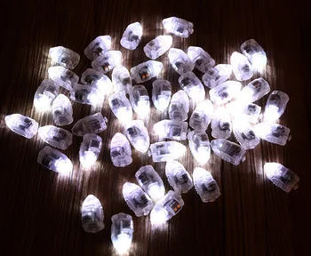 50pcs/veľa LED Žiarovky Balón Svetlá pre Papierové Lampióny Balóniky osvetlenie Svadby, Narodeniny, Party Dekorácie
