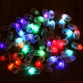 50pcs/veľa LED Žiarovky Balón Svetlá pre Papierové Lampióny Balóniky osvetlenie Svadby, Narodeniny, Party Dekorácie