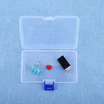 Transparentné Toolbox Plastové Skladovanie Organizovať Prípade Home Šperky Organizátor Úložný Box Pre Elektronické Časti Tabletu Lieku