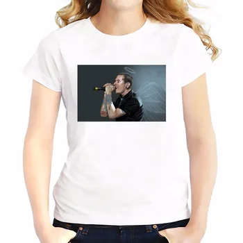 Smútok pre Linkin Chester Bennington t shirt feminina nové Tees tričko soft bežné tričko Krátky Rukáv T-Shirt femme