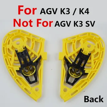 1 pár Pôvodná Časť Pre AGV K3 PRILBY, Štít otočte Držiak pre AGV K4 Plnú tvár prilieb nie pre agv k3 sv & k5