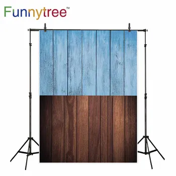 Modrá surové drevo dosky a hnedé rada pozadí deti malé objekty výstrel fotografie pozadia photocall foto