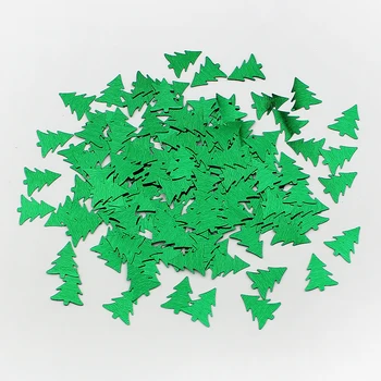 HUADODO 15 g/taška Tabuľka scatter konfety Vianočné posypeme dekorácie