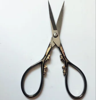 2 ks veľa z nehrdzavejúcej ocele starožitné nožnice vysokej kvality DIY šijacie nožnice zakka mini vintage remeselníci nástroj