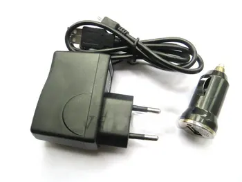 USB travel Sieťovej nabíjačky & Micro USB dátový Kábel &Nabíjačka do Auta pre Wiko Cink Kráľ Vysokej kvality, Bezpečnosti