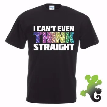 2018 Novú Značku Predaj Bavlna Krátky Rukáv Pánske som Si Ani Myslieť Rovno Gay Pride Lesbičky, Bi LGBT Top Crossfit T tričko