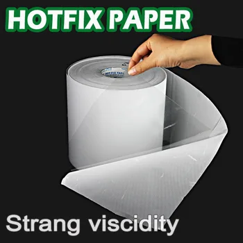 32 CM široký Hot fix papierovú pásku žehlička na prenos tepla film super lepidlo kvality DIY rýchlu Opravu drahokamu crystal na odev, nástroje