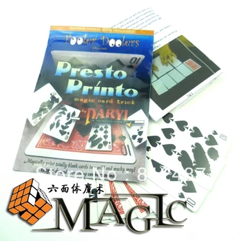 Rýchle Karty Tlač-presto pinto / magia / magie /close-up, magický trik / street magic produkty / veľkoobchod