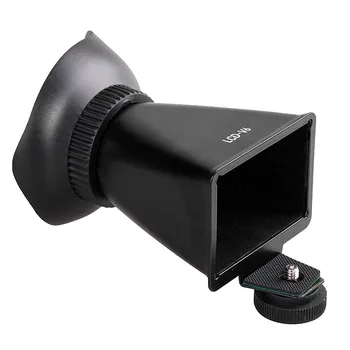 2,8 x Optický Zosilňovač Fotoaparát Monitor LCD Hľadáčik zväčšovacie sklo Eyecup Extender Slnečník Kapucňou s Skla pre Canon EOSM (V6)